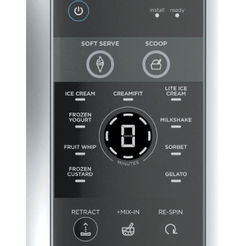 ICE CREAM MAKER  NC701EU CREAMY SWIRL 13IN 1 BLACK/INOX 0.48LT 800W